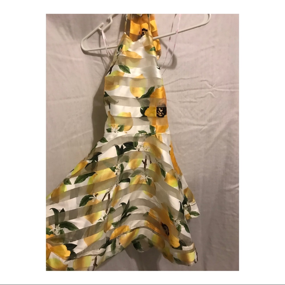 Agaci Lemon and Sunflower dress